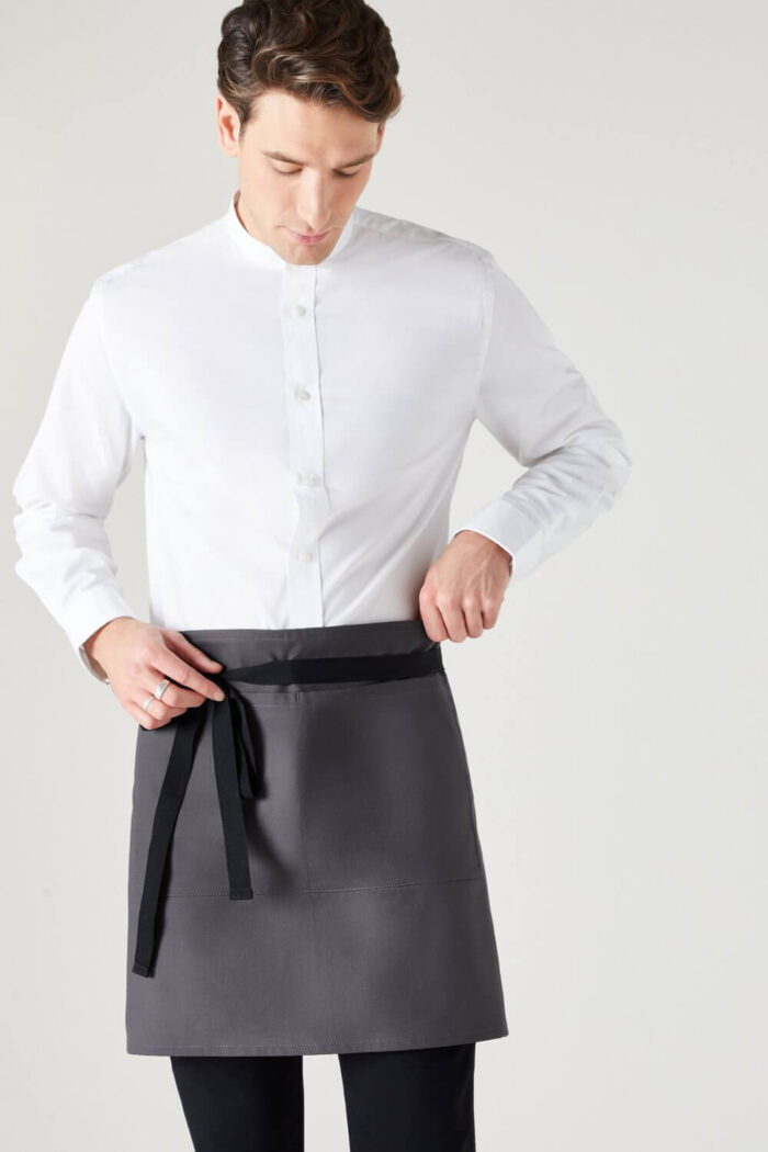 "Canvas Eyelet" lyhyt essu taskuilla - Image 13