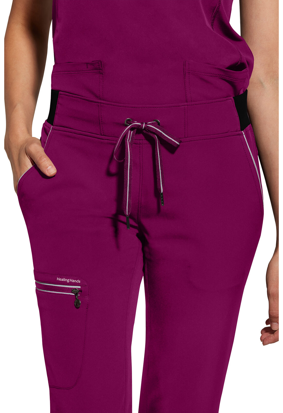 ”Healing Hands”Naisten Nisha joustovyötäröiset hoitohousut - Image 16