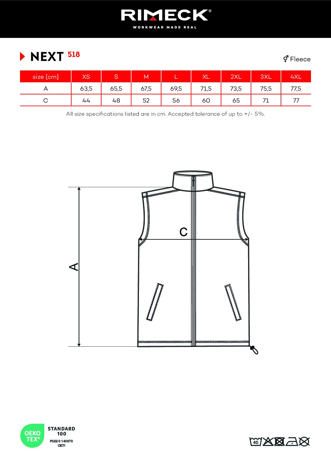 Unisex-fleece-liivi - Image 7