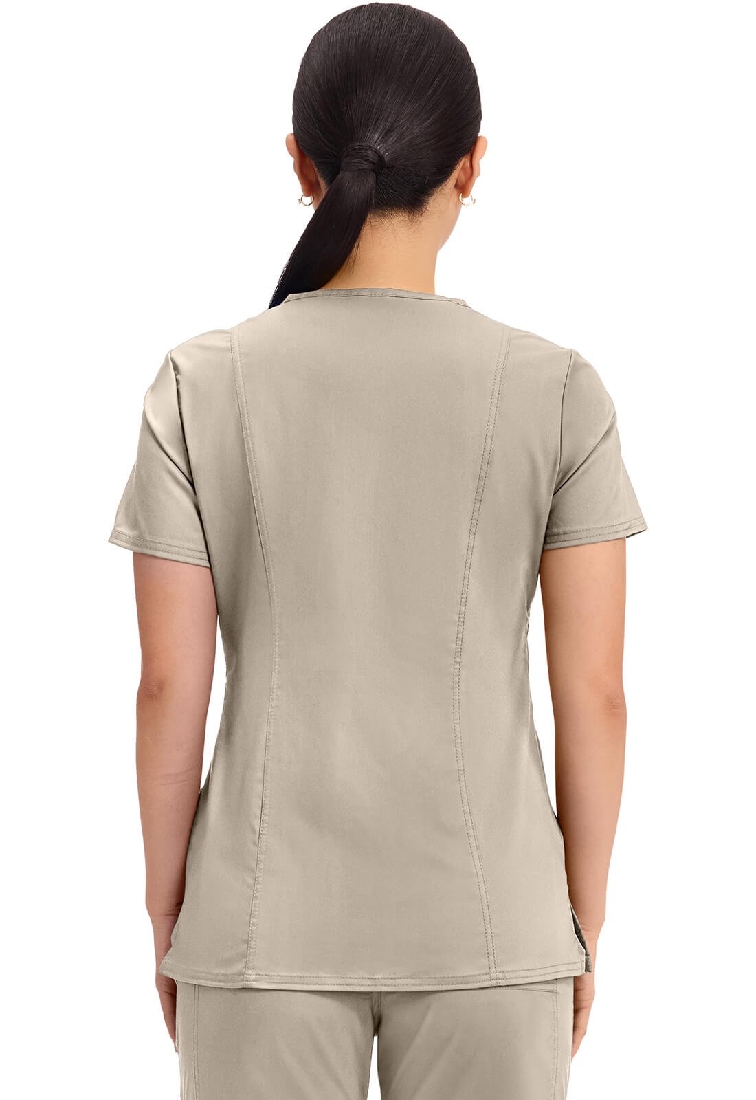 Cherokee Naisten hoitajan paita -pehmeät pastellisävyt! - Image 5