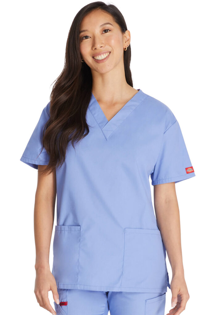 Dickies sieviešu V-veida izgriezuma medicīnas tunika - Image 10