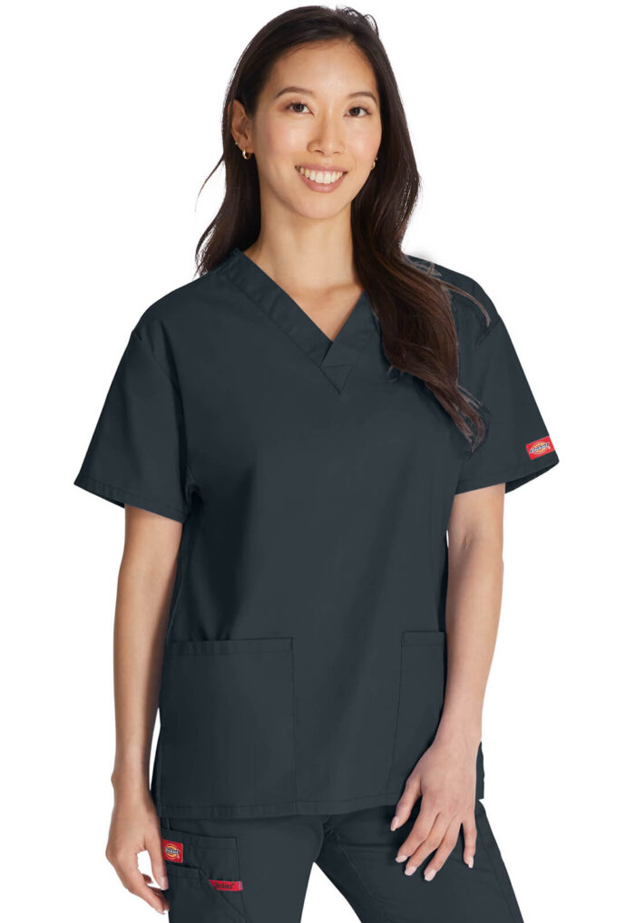 Dickies sieviešu V-veida izgriezuma medicīnas tunika - Image 23