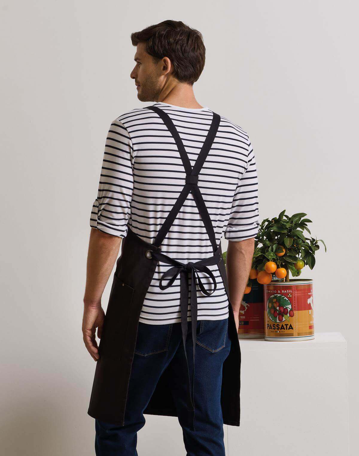 Stilīgs servisa priekšauts ar augšdaļu - Image 11