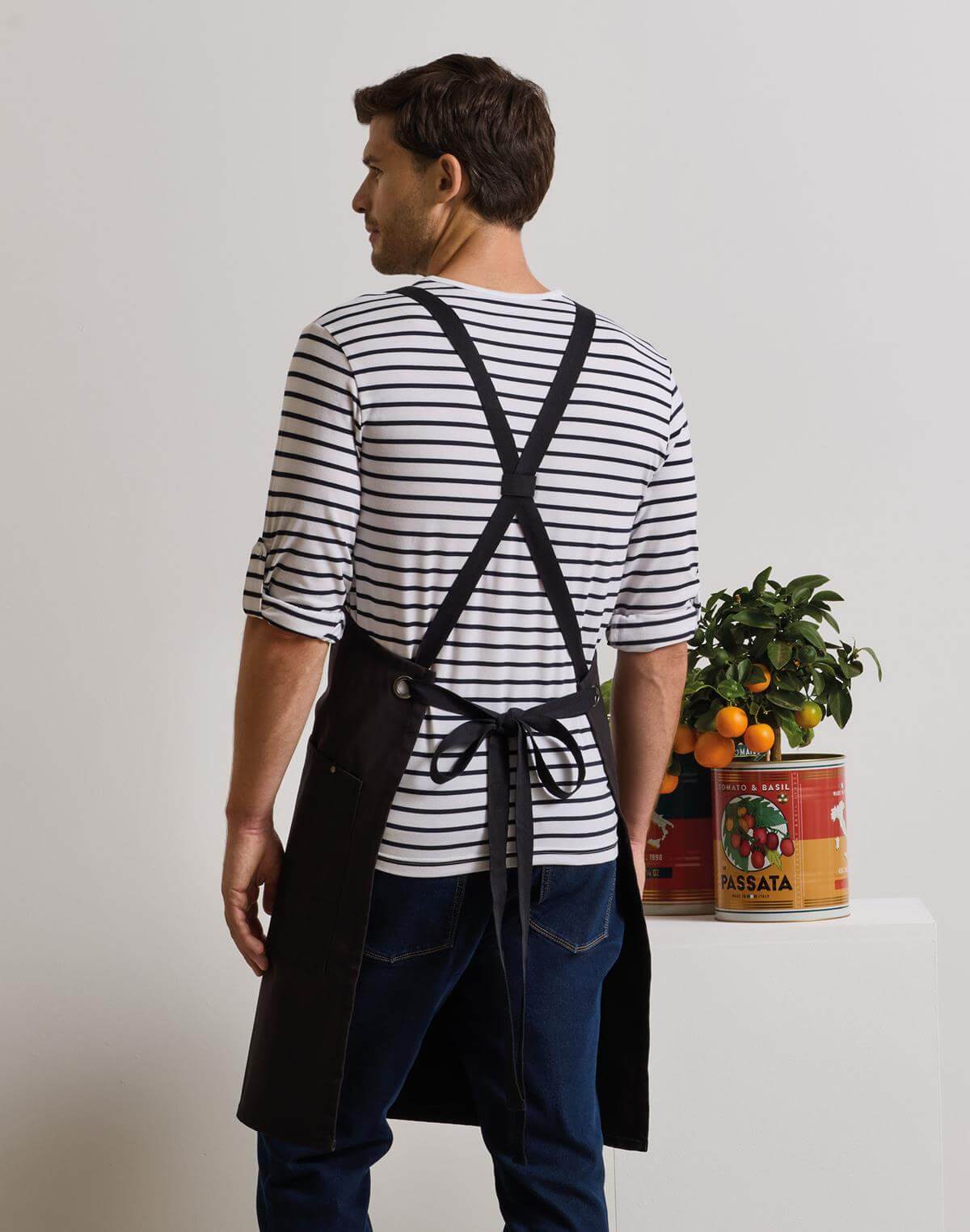 Stilīgs servisa priekšauts ar augšdaļu - Image 10