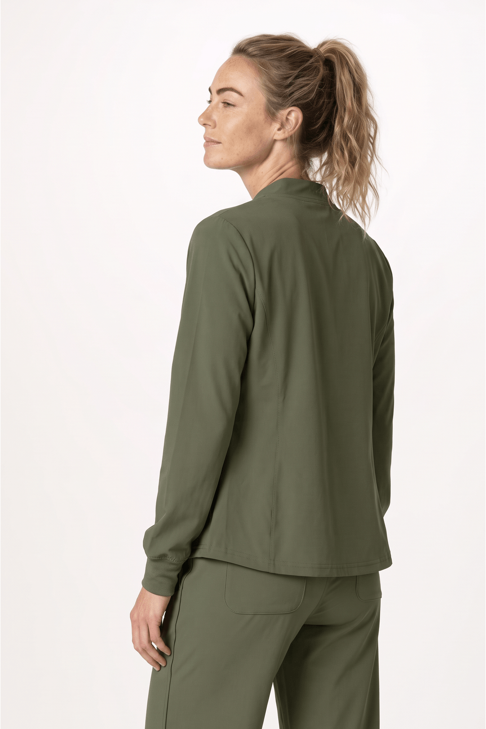 Med Couture sieviešu jaka ar rāvējslēdzēju un 3 kabatām - Image 7