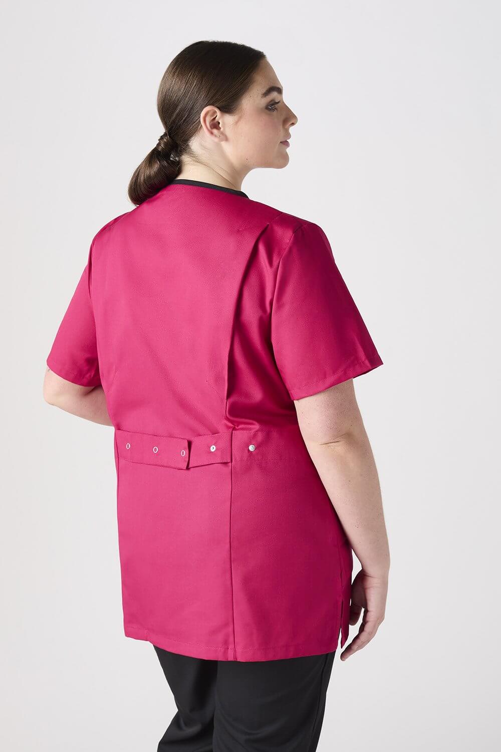 Ladies Pull On Tunic with Coloured Trim - Image 5