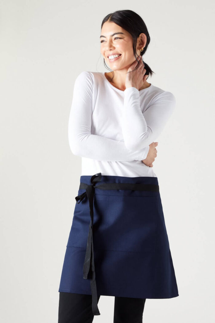 Eyelet Short Apron - Image 6