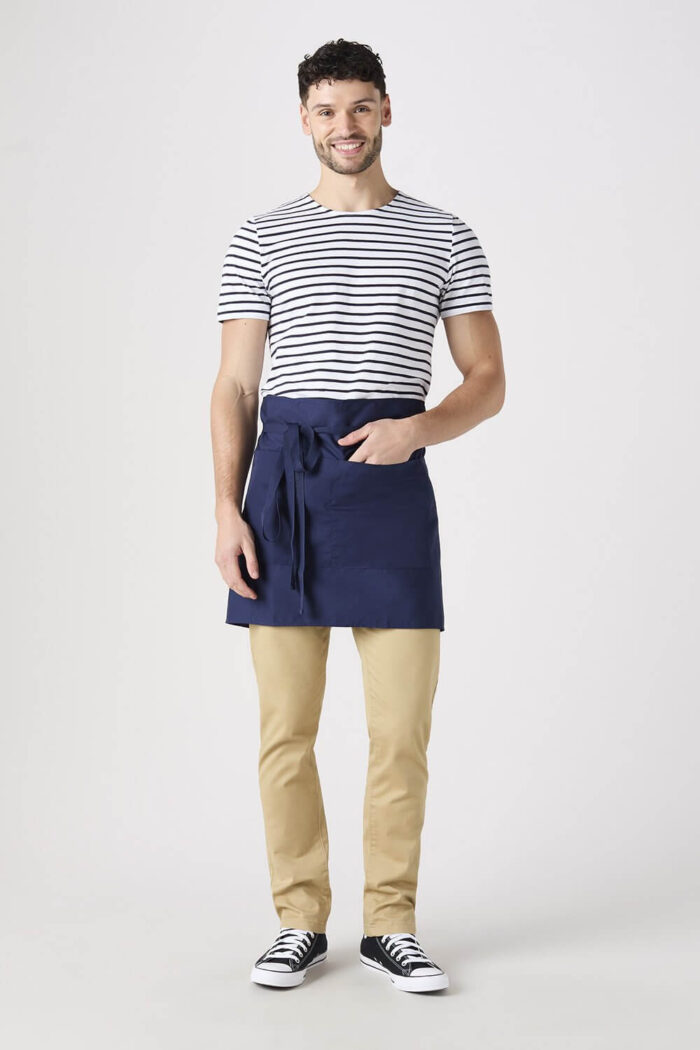 Short Apron with Pocket - Image 24