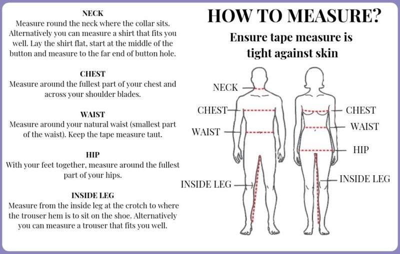 Mens Pants Size Chart Us Europe