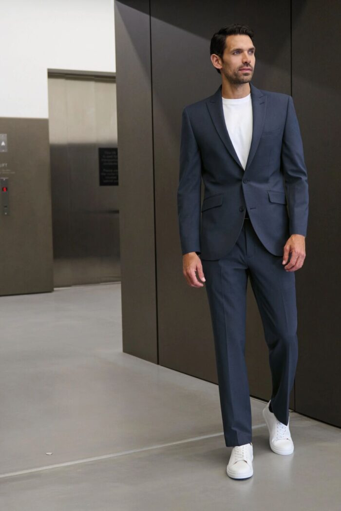 William Tailored Fit Jacket Denim blue