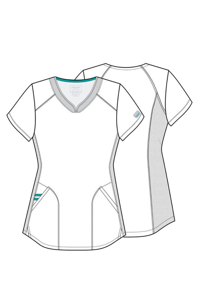 Women’s Cherokee Revolution Active scrub top - Image 24