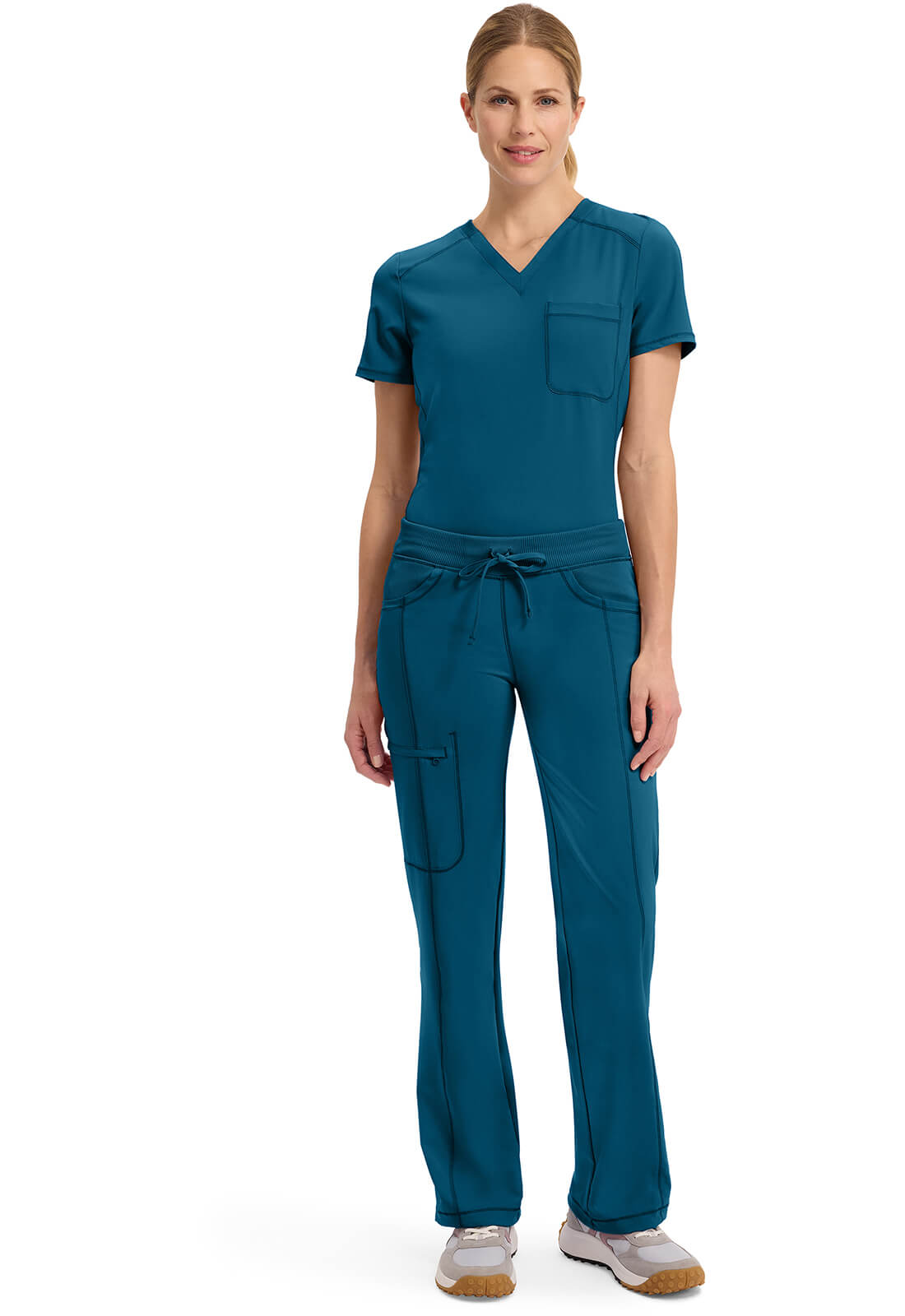 Cherokee Infinity Straight Leg Drawstring Pant - Image 4