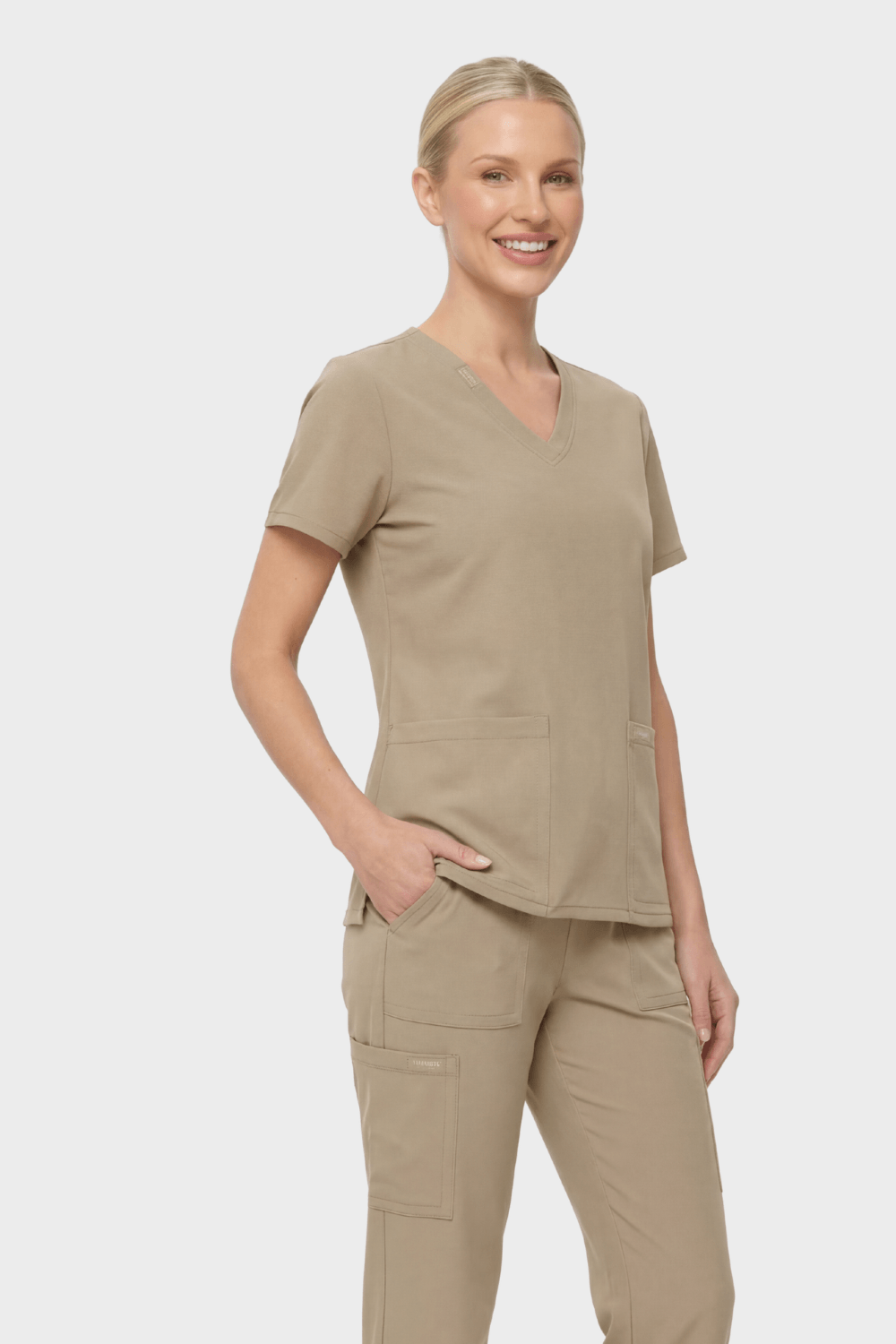 Cherokee Ultra Scrub Top for Medical Professionals. - Image 4