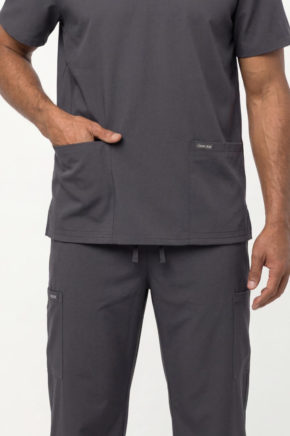 Unisex Cherokee Ultra Scrub Top for Medical Professionals. - Image 18