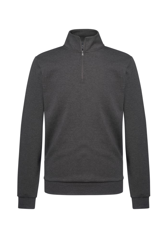 Men's sweatshirt with half zip - Image 4