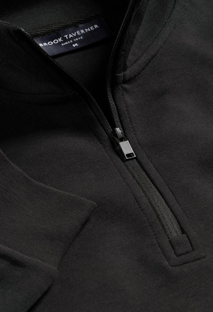Men's sweatshirt with half zip - Image 10